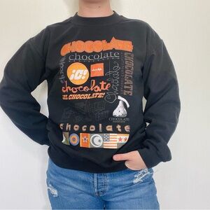 🦞 Chocolate | Vintage Skateboarding Pullover Sweater